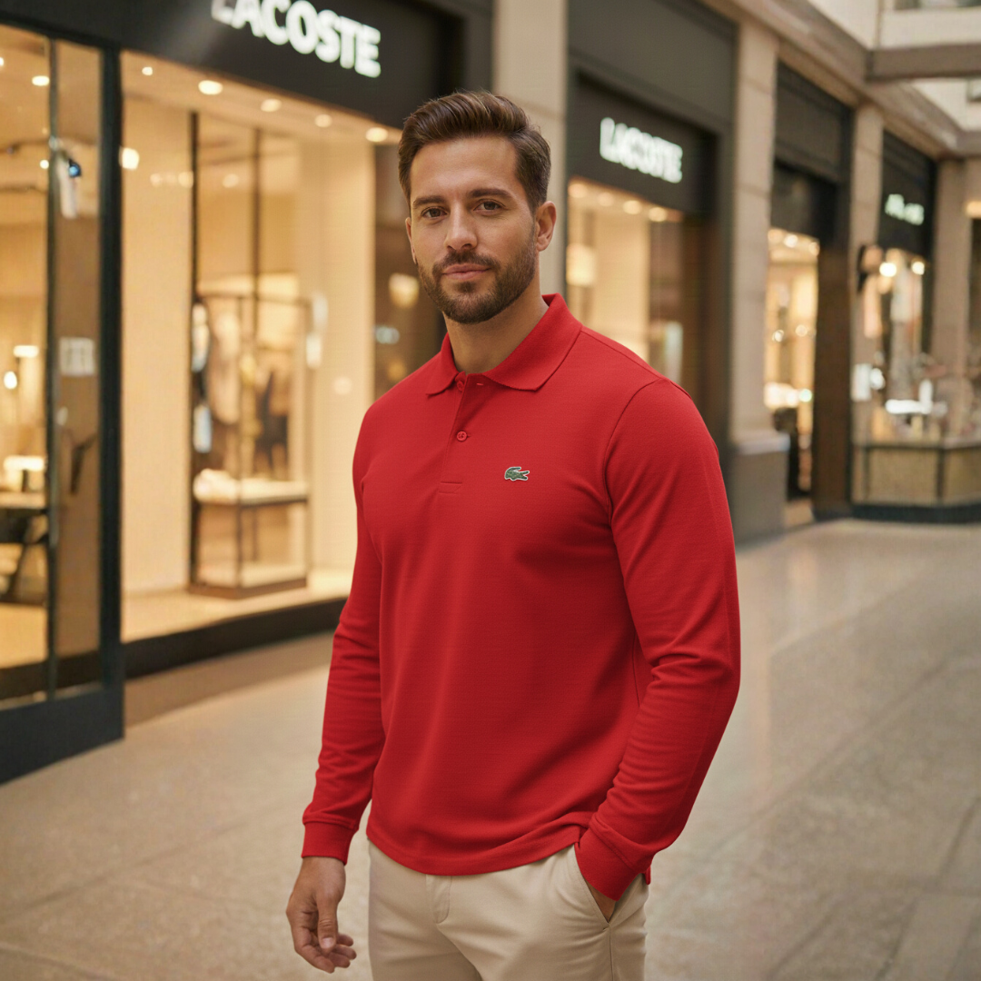 BUZO LACOSTE MANGA LARGA