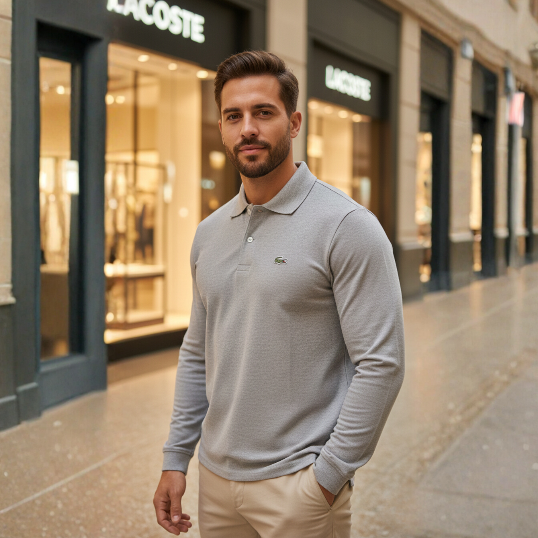 BUZO LACOSTE MANGA LARGA