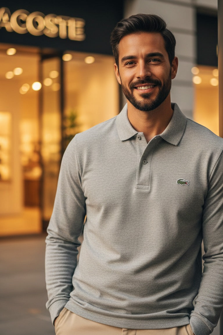 BUZO LACOSTE MANGA LARGA